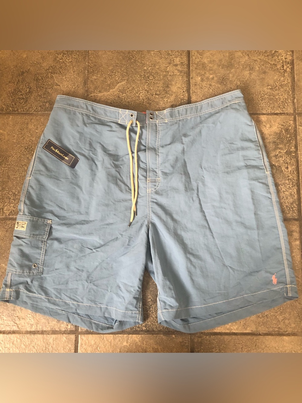 Polo Ralph Lauren Swim Trunks Mens 3XB Lined Shorts Pockets Drawstring Pony New